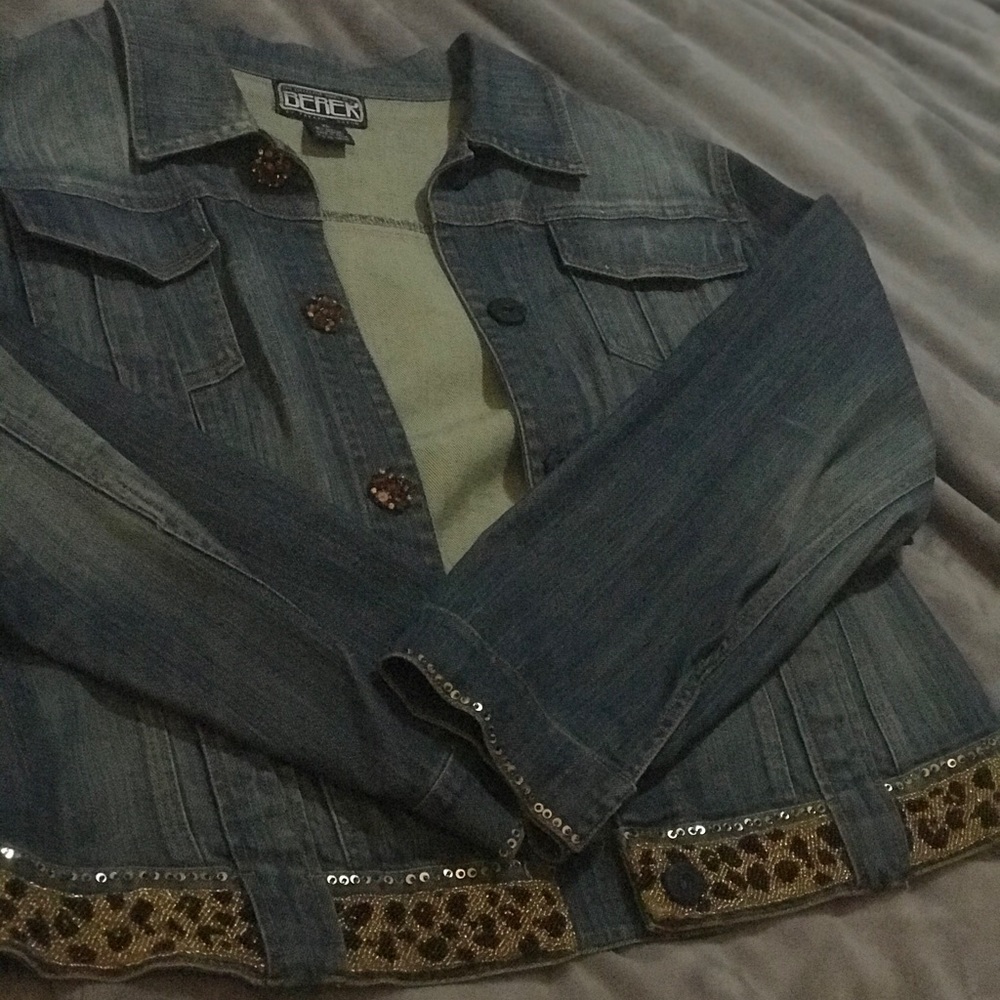 Embellished Jean Jacket